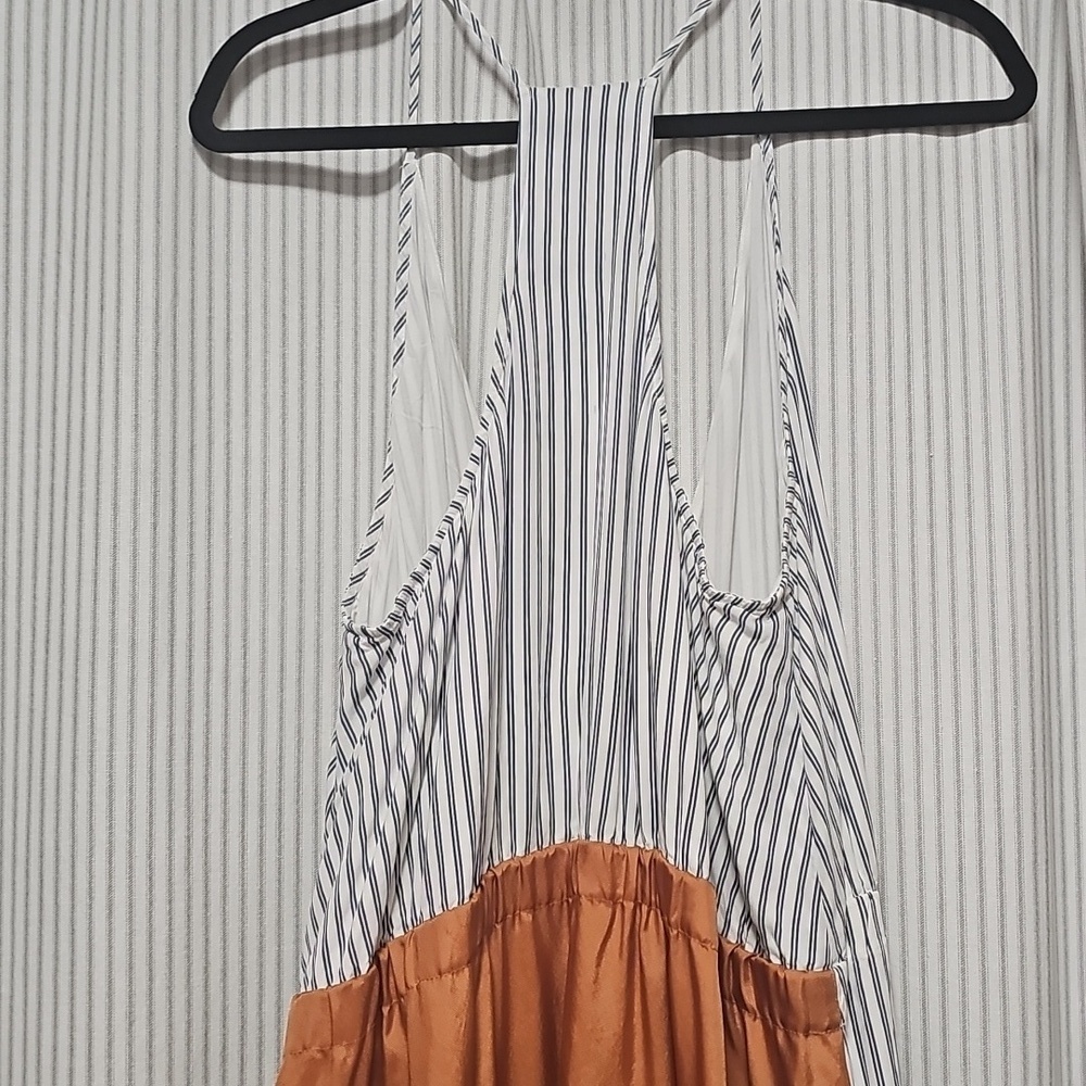 Tibi Mixed Media Midi Dress - Picture 7 of 7